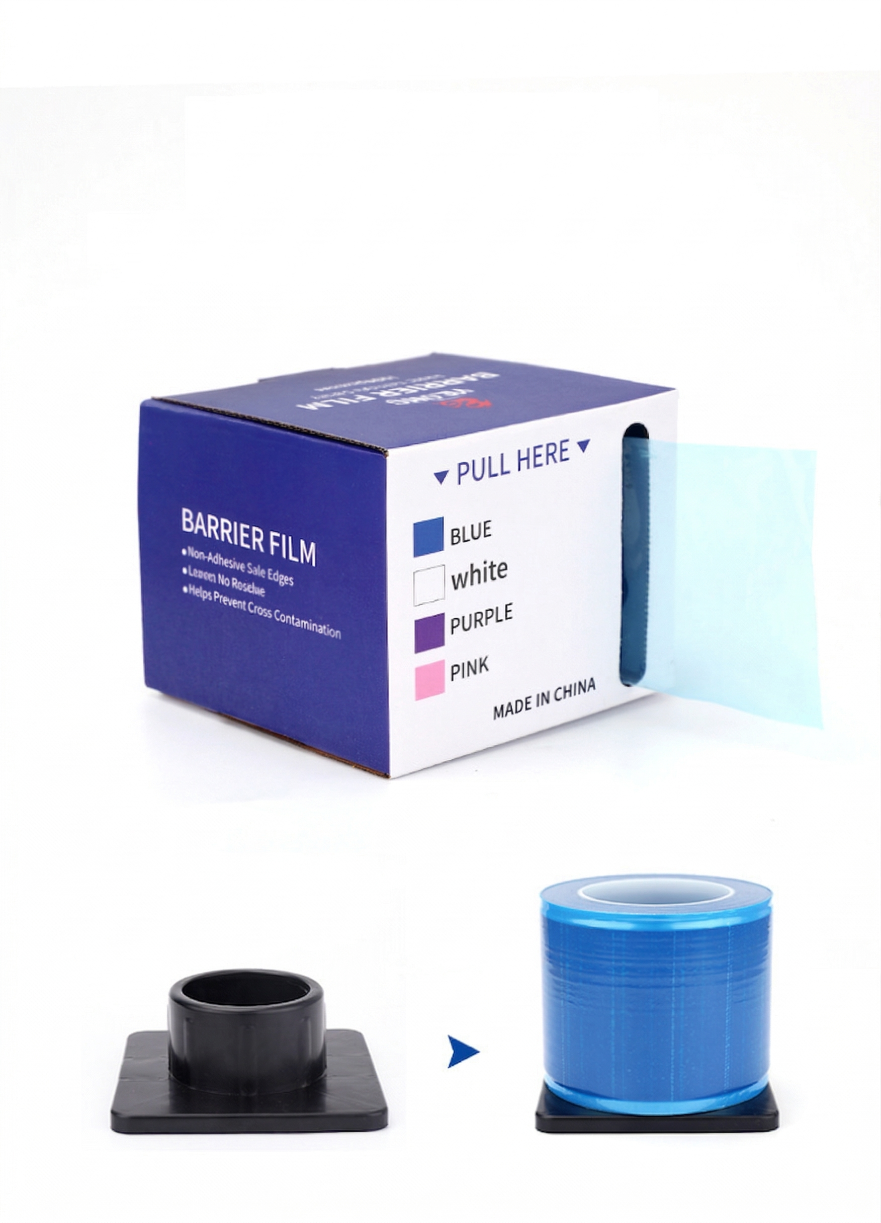 Blue Barrier Film