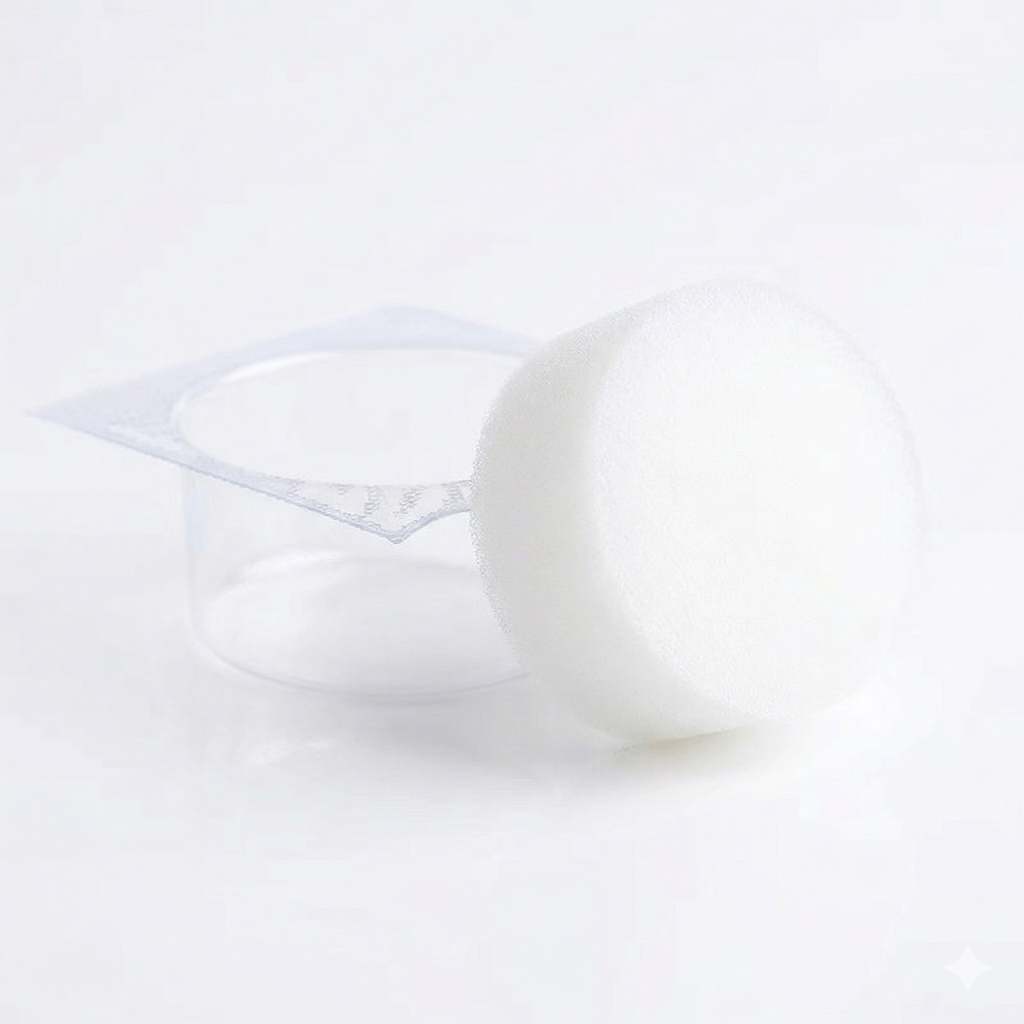 Rinse Caps with Foam (Box of 16)