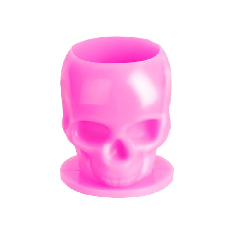 Silicone Skull Ink Caps (Bag of 200)