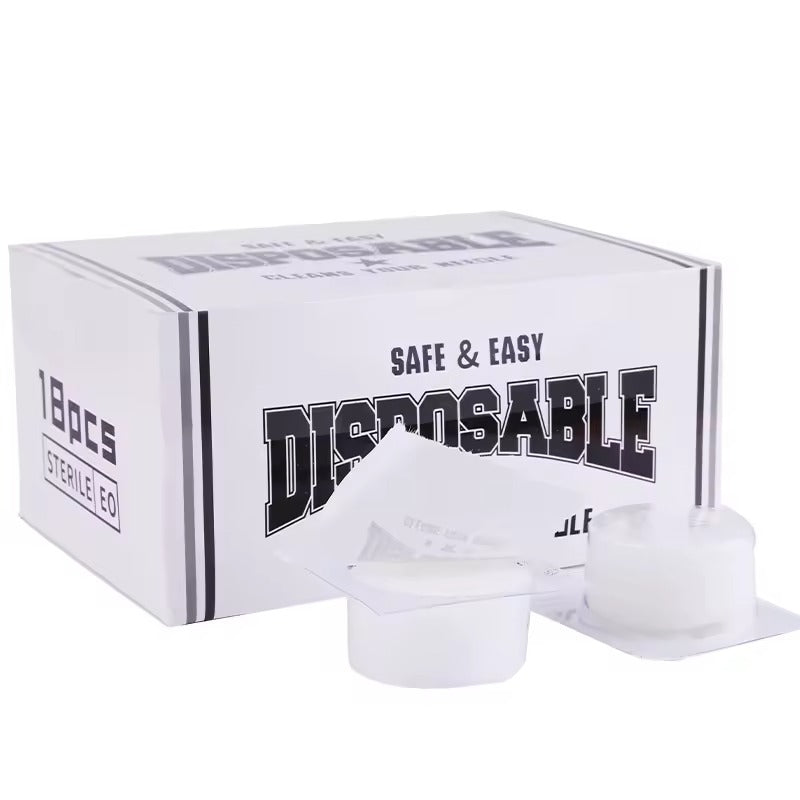 Rinse Caps with Foam (Box of 16)